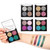 Lihua Handaiyan Glitter Star Sequins Pearlescent Eyeshadow Palette Long Lasting Makeup