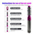 Alloet Hair Styling Comb Hot Air Brush, Professional 5 In 1 One Step Hair Dryer For Curling Straightening