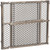 Safety 1ˢᵗ Vintage Grey Wood Doorway Security Gate, Gray