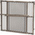 Safety 1ˢᵗ Vintage Grey Wood Doorway Security Gate, Gray