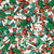 Great Value Green, Red & White Christmas Tree Sprinkle Mix, 9.38 Oz