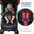 Besrey Foldable Lightweight Stroller Compact Travel Stroller With Rain Cover & Travel Carry Bag, Baby Infant Airplane Stroller For 0-3 Year - Red
