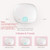 Mzdxj 2pcs Hands-free Breast Pumps Wearable Electric Breastpump Portable Comfort Breastfeeding Pump 3 Modes 9 Suction Levels Rechargeable Wireless Milk Collector (28mm Nipple Diameter)