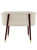 Trubliss Sova Modern Bassinet Crib Sleeper With Walnut Legs, Irish Cream