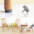Faci30 Pack Chair Glider, 22mm Diameter Chair Glider. Furniture Glides With 5mm Thick Felts Are An Ideal Chair Leg Protection, With Easy Installation By Screws