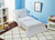Everyday Kids 4 Piece Toddler Bedding Set - Solid Grey