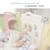 Fortella Cloud Castle Foldable Playpen, Baby Safety Play Yard With Whiteboard And Activity Wall, Indoors Or Outdoors (multicolor, 14 Panel)