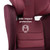 Diono Monterey Xt Latch 2-in-1 Expandable Booster Car Seat, Plum