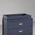 Little Seeds Monarch Hill Haven Navy Changing Table Topper