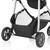 Evenflo Mylar Gray Omni Plus Modular Travel System With Litemax Sport Rear-facing Infant Car Seat