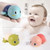 Baby Bath Toys, Floating Water Bathtub Shower Toys,wind Up Swimming Turtle Toys For Toddlers,  Bathroom Pool Play Sets Fun Bathtime Christmas Gift For Kids Infants Boys Girls (3 Pack)