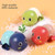 Baby Bath Toys, Floating Water Bathtub Shower Toys,wind Up Swimming Turtle Toys For Toddlers,  Bathroom Pool Play Sets Fun Bathtime Christmas Gift For Kids Infants Boys Girls (3 Pack)