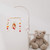 Faci Baby Wind Chimes Wooden Bed Bell Felt Mobile Ball Hanging Toys Baby Mobiles Musical Mobile For Boy Girl (rainbow)