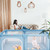 Babyjoy Baby Playpen Extra Large Kids Activity Center Safety Play Yard W/ Gate Blue
