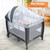 Babyjoy Portable foldable baby Playard playpen nursery center w/ changing Station & Net