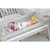 Dream On Me Synergy Convertible Crib And Changer In Pebble Gray