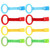 8pcs Baby Learning Standing Crib Hanging Ring Crib Toddler Hand Pull Ring