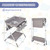 Gymax Baby Changing Table Folding Infant Diaper Station Nursery W/ Storage
