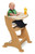 Badger Basket - Wooden High Chair, Natural