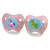Dr. Brown's Prevent Classic Pacifier, Stage 1 (0-6m), Explore Pink, 4 Count