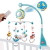 Wzcpcv Baby Crib Mobile,crib Mobiles With Music Lights&projection Function,remote& Teether Rattle Crib Toys,music Mobile Blue/pink