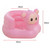 Personalhomed Baby Inflatable Sofa Seat Baby Learning Sitting Dining Chair Portable Multifunctional Bath Stool