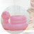 Personalhomed Baby Inflatable Sofa Seat Baby Learning Sitting Dining Chair Portable Multifunctional Bath Stool