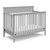 Storkcraft Horizon 5-in-1 Convertible Baby Crib, Pebble Gray