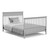 Storkcraft Horizon 5-in-1 Convertible Baby Crib, Pebble Gray
