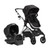 Evenflo Pivot Xpand Modular Travel System With Safemax Infant Car Seat (stallion Black)