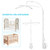Everso Baby Crib Mobile Bed Bell Holder,crib Bell Holder 26 Inch Toy Decoration Hanging Arm Bracket For Baby