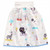 Hemoton 1pc Babies High-waist Nappy Skirt Cartoon Nappy Skirt Pure Cotton Nappy Skirt