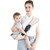 Portable Toddler Carrier, Adjustable Child Sling, Ergonomic One Shoulder Labor-saving Polyester Half Wrapped Toddler Sling With Anti-slip Particles, For Toddler, Children 8-36 Months