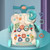 2 In1 Toddlers Walker Activity Musical Toys Plastic Walker With Sound And Music Develop Walking Skills And Hand Eye Coordination
