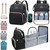 Diaper Bag Backpack, Baby Bag Diaper Bag With Changing Station Baby Girl Boy Waterproof Diaper Bag For Travel Baby