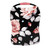 Eczjnt Pink Roses On Black Floral Nursing Cover Baby Breastfeeding Infant Feeding Cover Baby Car Seat Cover