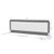 71 Inch Extra Long Swing Down Bed Guardrail With Safety Straps-gray