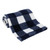 Parents Choice Blue And White Buffalo Check Plush Baby Blanket, Boy