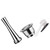 4pcs/set Stainless Steel Refillable Reusable Coffee Capsule Coffee Tamper Coffee Pod Replacement For Nespresso Machine