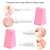 48 Pieces Makeup Sponge Blender For Face Curve Blending, Latex Free, Small Wedge Shaped Smooth Apply Beauty Sponge Applicator For Liquid Cream Foundation