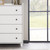 Morgan 4-drawer Solid Wood Bedroom Chest In White