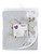 Parent´s Choice Baby Neutral Sheep Thermal Blankets, 2-pack, Gray Moonlight