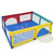 81" Large Baby Playpen Infant Baby Fence Safety Play Center Yard W/ 50 Ocean Balls