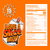 Slice Natural Soda, No Sugar Added, Orange, 12 Fl Oz, 12 Count