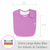 Toppy Toddler Soft Organic Cotton Infant Baby Drool Bibs With Snap Buttons, Large, Boys Girls Ages 6-24 Months