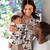Moby Wrap Ring Sling Baby Carrier In Watercolor Mickey Mouse