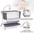 Kinbor Baby Bassinet For Newborn Infant Unisex