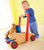 Haba Walker Wagon - First Push Toy With Seat & Storage For 10 Months And Up