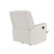 Baby Relax Robyn Rocker Recliner Chair With Pocket Coil Seating, White Linen