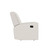 Baby Relax Robyn Rocker Recliner Chair With Pocket Coil Seating, White Linen